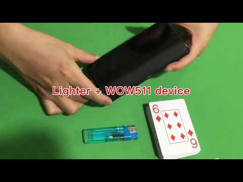 WOW511 new playing cards cheating device in China #playingcardscheatingdevice