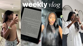 VLOG| Get ready with me, a testimony, my current reads, car chats.