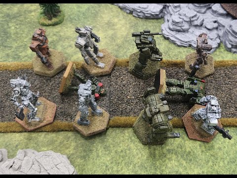 Battletech Report: Mercs Salvage Run Part 2 Skull Takers vs Hermands Raiders