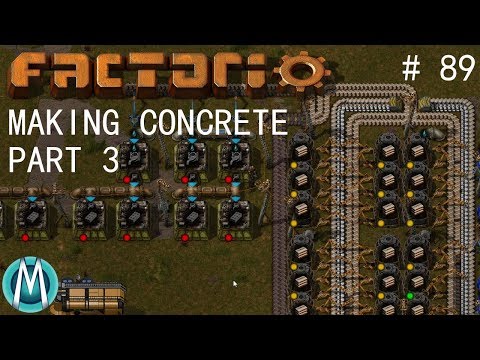 [Factorio] Angels & Bobs Ep 89: Making Concrete Part 3 (Tutorial/Walkthrough)