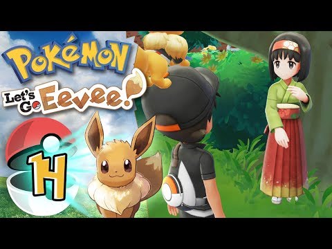 LET'S FACE ERIKA! Celadon City Gym Leader. - Pokemon Let's Go Pikachu Eevee ITA - [Episode 14]