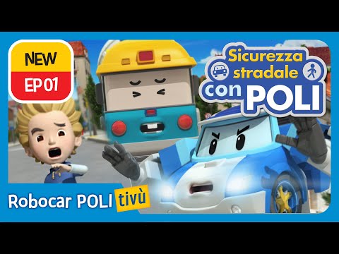 🚥Sicurezza stradale con Poli| EP01 | Robocar POLI tivù | Robocar poli italiano