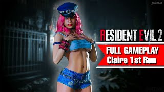 Resident Evil 2 Remake - Claire Poison Cosplay Mod - Standard Mode RE2 4K 60 FPS