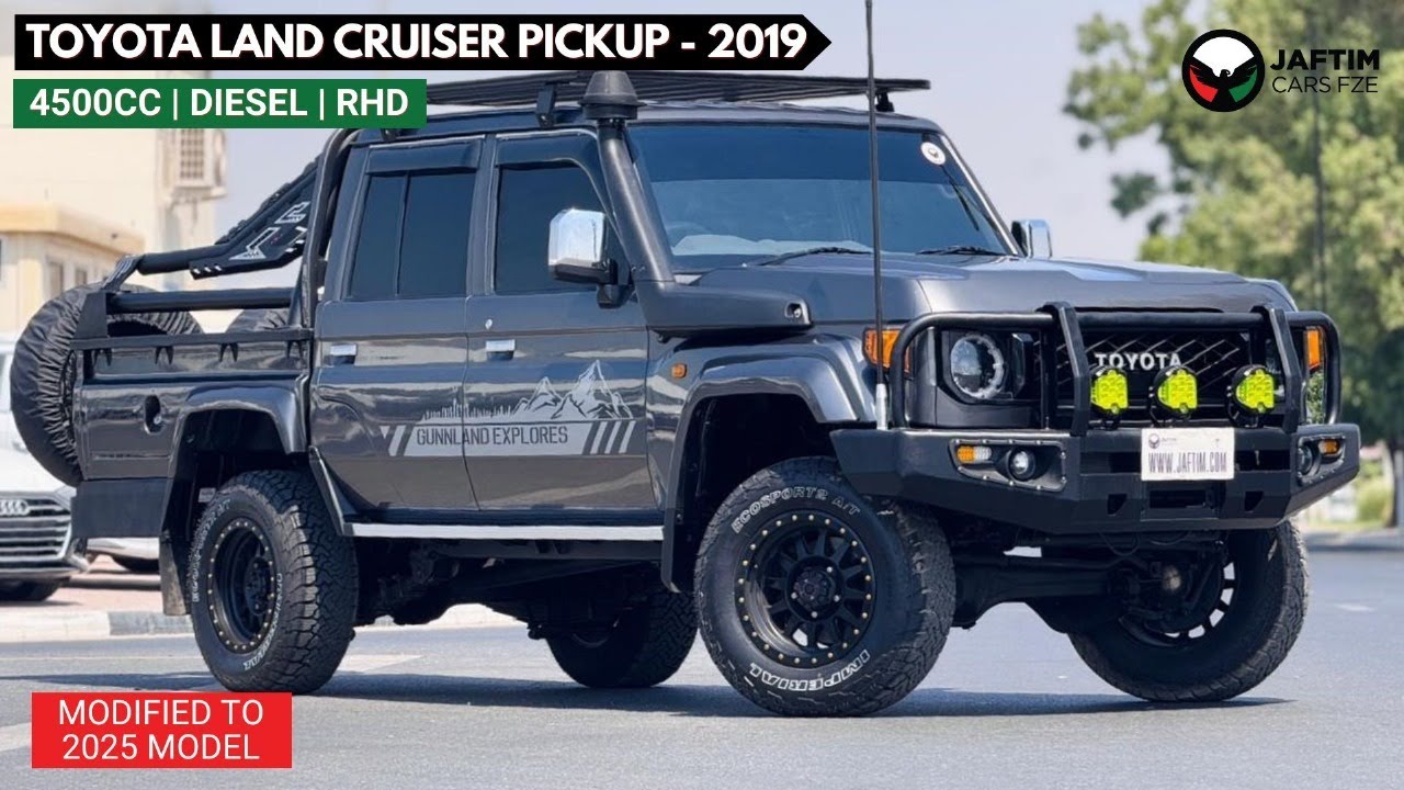 تويوتا لاند كروزر بيك آب - video