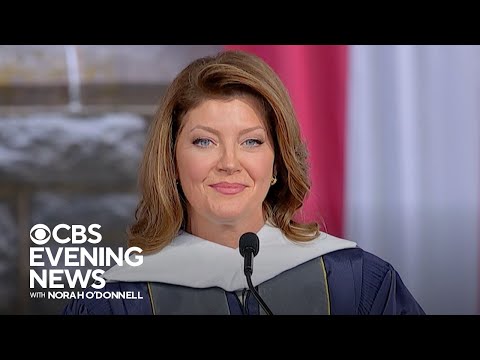 Watch: Norah O’Donnell's commencement address at Georgetown University