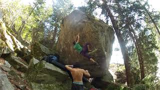 Video thumbnail of Salto Morticale, 7c+. Val Daone
