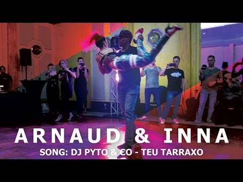 Arnaud & Inna - Crazy Acrobatics - Urban Kiz Dance Demo @ Midi Station Kizomba Festival | 2016 HD
