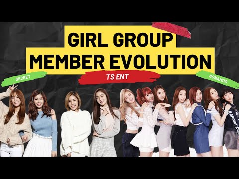 TS Girl Group Member Evolution (Secret & Sonamoo)