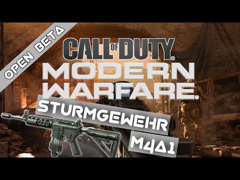 Call Of Duty  Modern Warfare/ Open Beta/ Sturmgewehr M4A1/ Deutsch, German/ [2019]