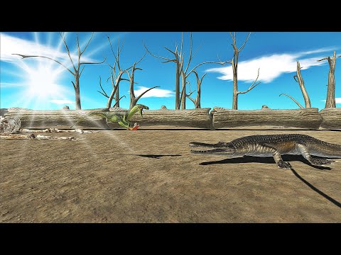 [ New Update ]Remastered Machimosaurus Rex VS All Units on Dead Arena Animal Revolt Battle Simulator