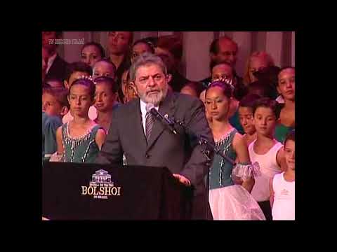 Presidente Lula em Joinville no Festival de Dança 2005