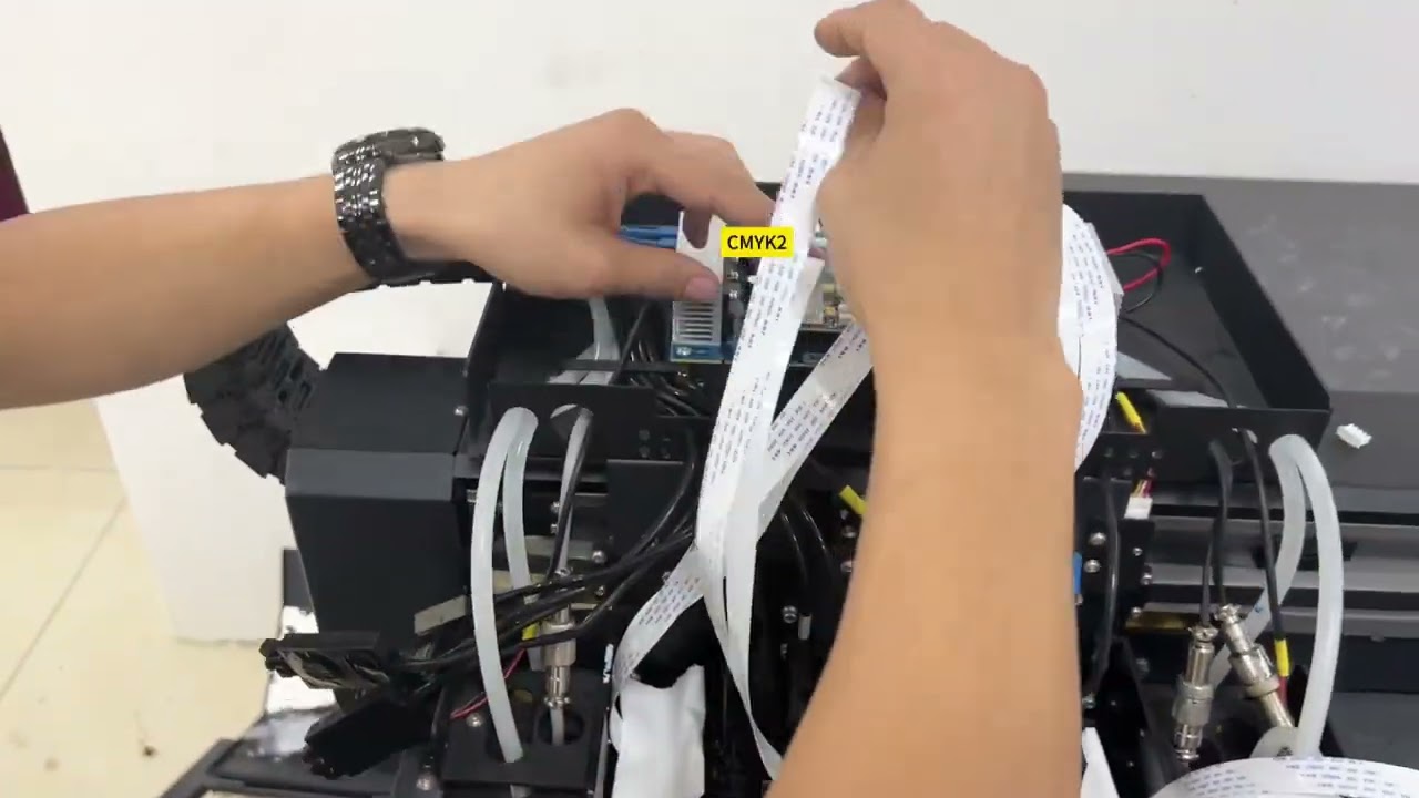 I1600 Printhead Installation tutorial  | uv printer