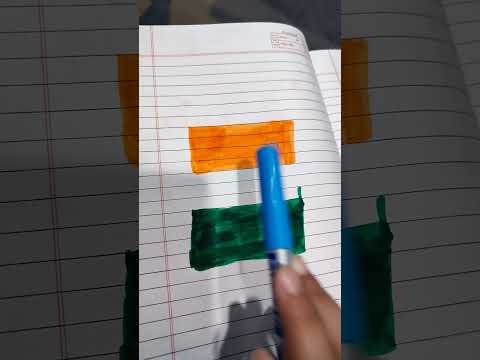 Making the flag of India and Bangladesh ( Comment more countries name to draw their flag please 🥺🥺)
