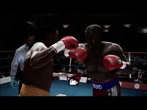 Donovan Razor Ruddock Smash Punches Frank Bruno!