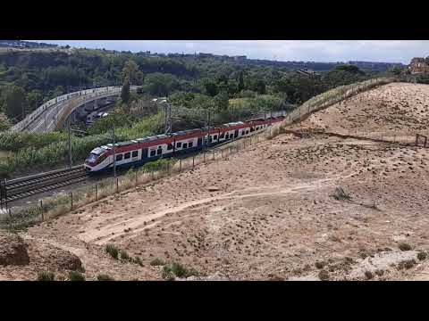 Il Leonardo Express, straordinariamente sulla FL3!! (CP Viterbo P.F. - Roma Smistam.)