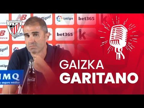 Imagen de portada del video garitano Gaizka Garitano | Athletic Club 1  – 0 FC Barcelona | post-match