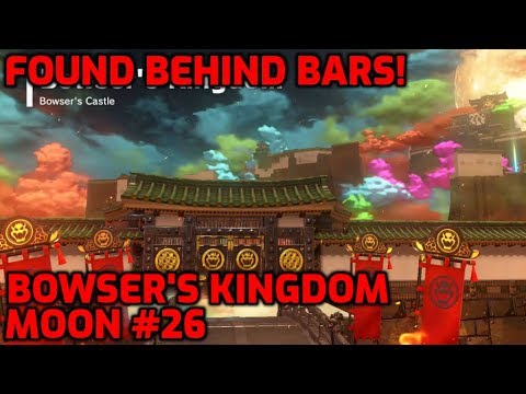 Super Mario Odyssey - Bowser's Kingdom Moon #26 - Found Behind Bars!