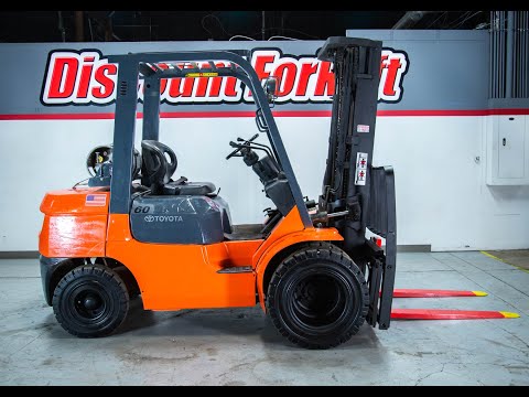TOYOTA 7FGU30 6,000lbs LP (Propane) #3713 - Forklift for Sale