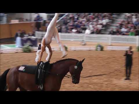 Deutsche Jugendmeisterschaften München 2018- Voltigieren- Fabienne Nitkowski