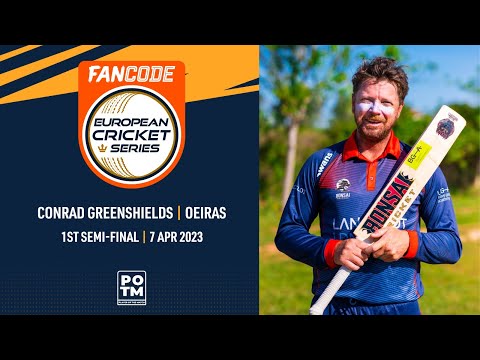 POTM: C.Greenshields - GOR vs OEI | Highlights | FanCode ECS Portugal, Santarem 2023 | ECS23.164