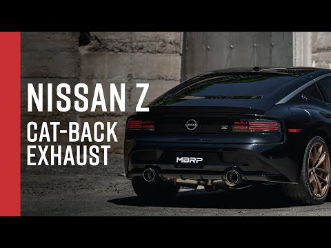 2023+ NISSAN Z // MBRP 3" Cat-Back, Dual Rear Exit Exhaust