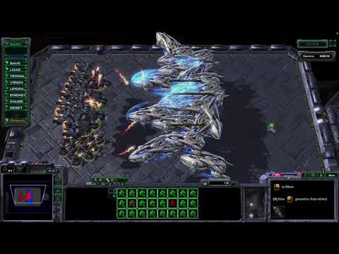 Beating the crap out of mass carriers as terran, with minimal loss  and cheap army #Shorts #sc2
