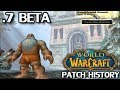 WoW Patch History Patch 0 7 Beta