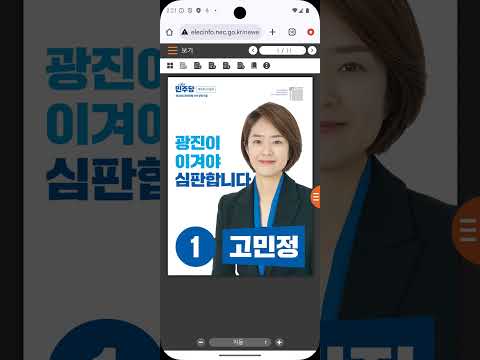 국회의원 이력 : 선거공약 확인