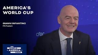 America's World Cup with Gianni Infantino at CNBC Invest in America Forum