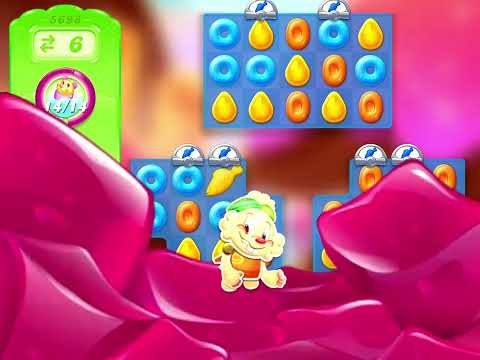 Candy Crush Jelly Saga 4K (Level 5696 - 5700)