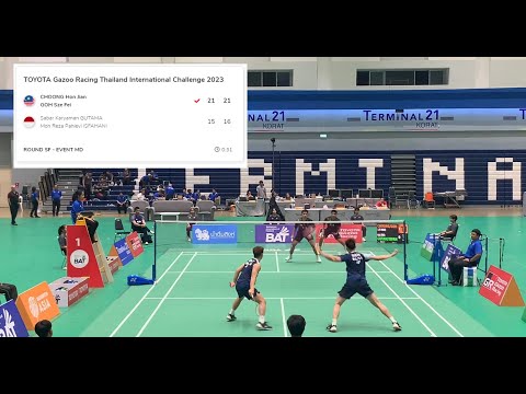 [MAS] CHOONG HON JIAN/GOH SZE FEI  VS [IDN] SABAR KARYAMAN GUTAMA/MOH REZA PAHLEVI ISFAHANI  GAME1