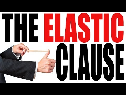 The Elastic Clause Explained in 3 Minutes: The Constitution for Dummies Series