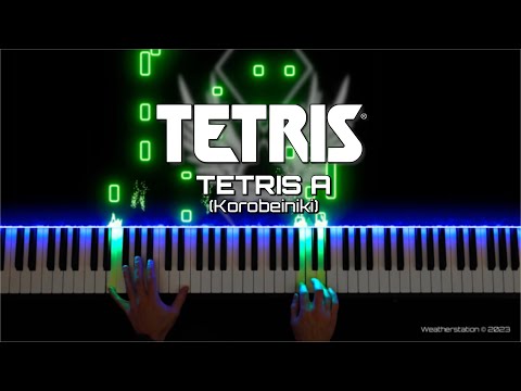 Tetris A - Korobeiniki - Piano Cover [SHEET MUSIC] [MIDI]