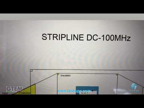 Striplines for Radiated Immunity Tests