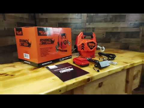 1,000 lb 24V Li-ion Cordless Rhino Pull Portable Winch - 9042839