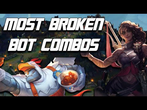 The Most OP Bot Lane Combos To Abuse For End Of Season 10 | Best Bot Lane Synergies For Freelo