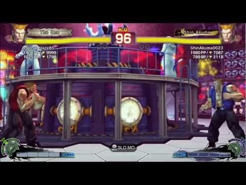 Super Street Fighter 4 Arcade Edition - Xbox 360 - Ranked Match - Guile vs. Guile