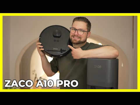 ZACO A10 Pro für unter 450 Euro: Der flachste Staubsaugerroboter mit Lasernavigation