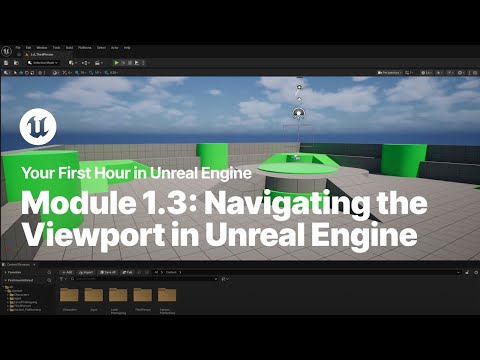 Navigating the Viewport in Unreal Engine