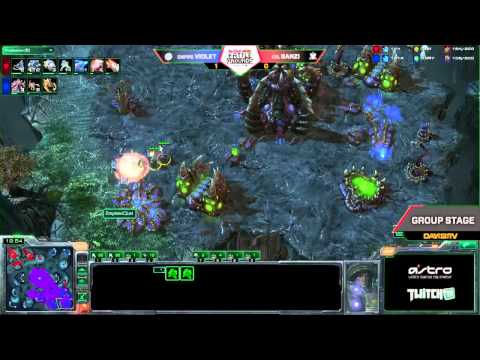 Ganzi (T) vs Violet (Z) G2 Red Bull Battlegrounds Austin Group A - Day 1