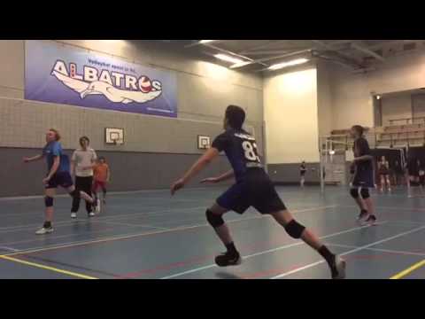 Albatros JA1 pass - set-up en smash