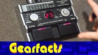 Video thumbnail for Korg AX3G micro multi effects pedal for guitar by Gearfacts