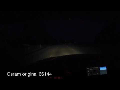Osram original vs Cool blue intense