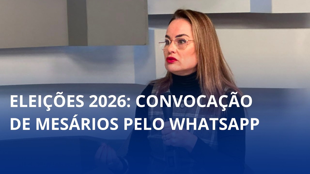 Eleições 2026: convocação de mesários
