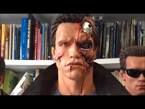 TERMINATOR 1 life size statue Arnold Schwarzenegger