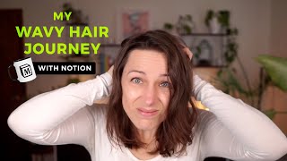 The Wavy Hair Dashboard（00:02:33 - 00:03:47） - My Natural Wavy Hair Journey with Notion