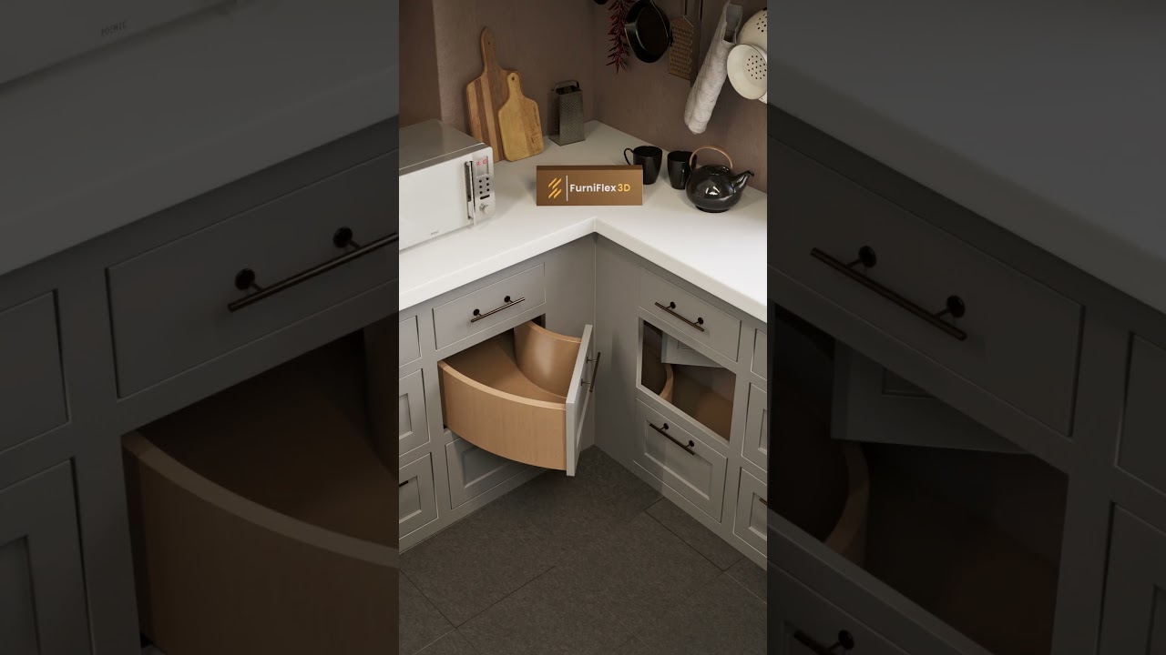 The Smartest Way To Use The Kitchen Corner #geniusspace #kitchenhacks