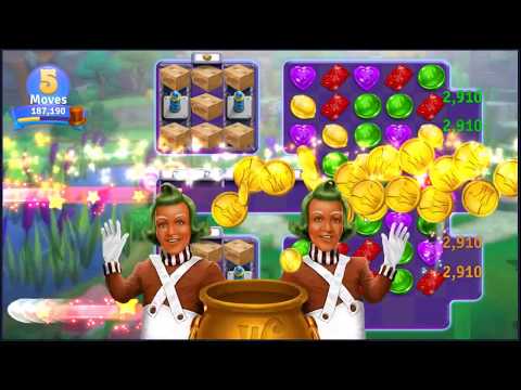 Wonka's World of Candy Level 142 - NO BOOSTERS + FULL STORY 🍫 | SKILLGAMING ✔️