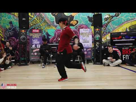 Pep C Vs Snap 1 - B-Girl Finals - Midwest Open 2023 - Breaking For Gold USA - BNC