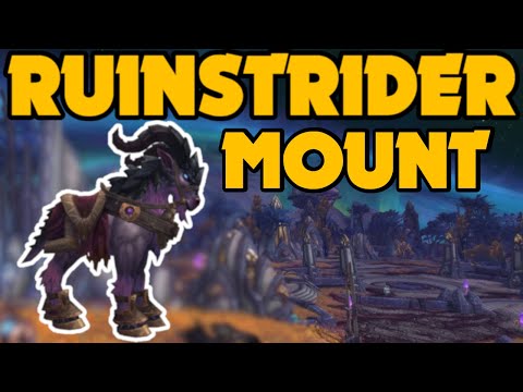 WOW Ruinstrider MOUNT Farm Tutorial